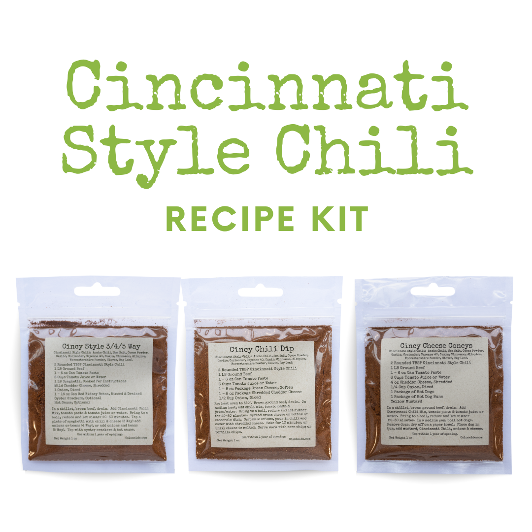 Cincinnati Style Chili Sauce Cincinnati Chili Packet Recipe