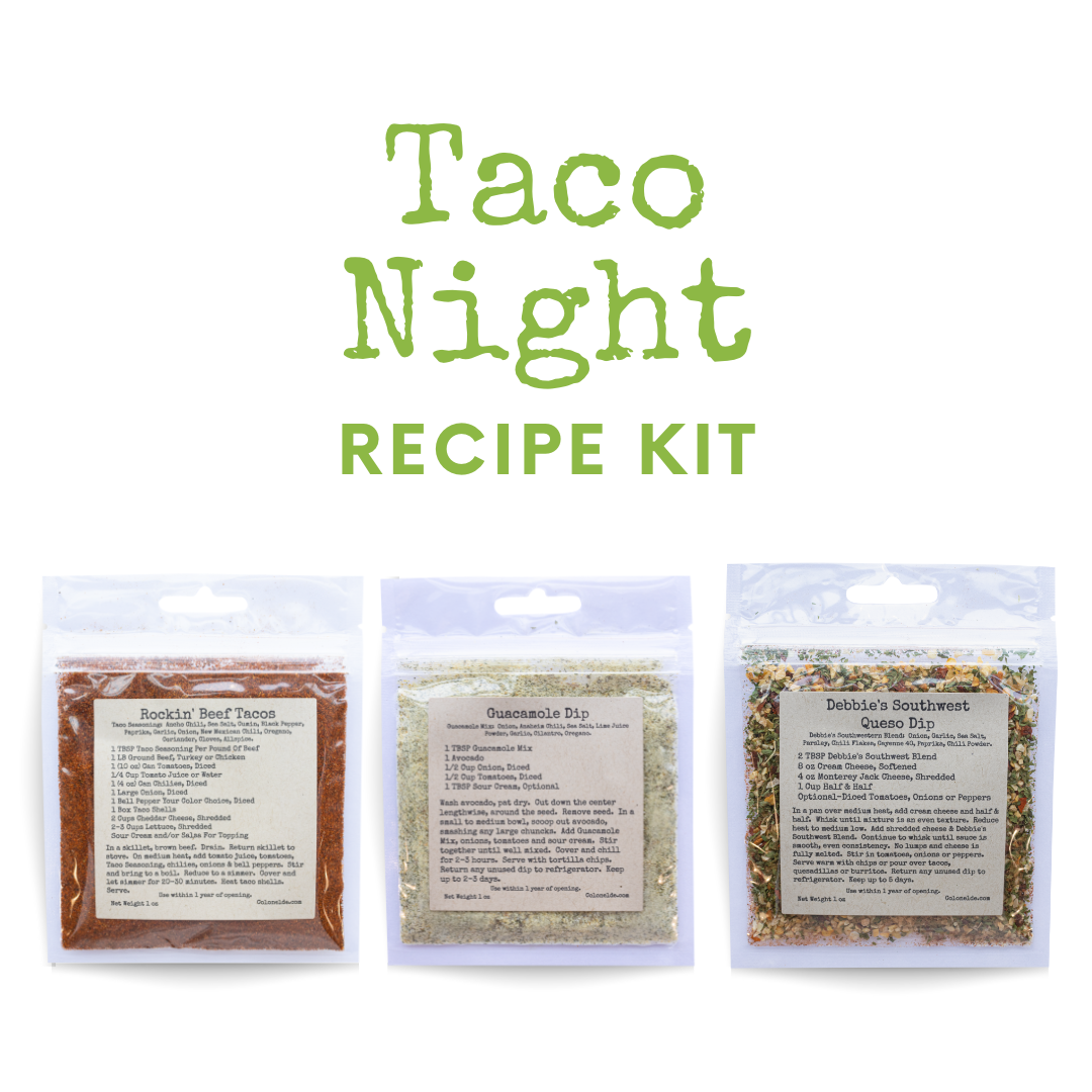 Taco Seasoning (Salt Free) – Colonel De Gourmet Herbs & Spices