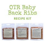 "OTR Baby Back Ribs" Recipe Kit