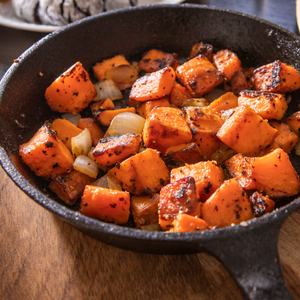 Bourbon Maple Sweet Potatoes