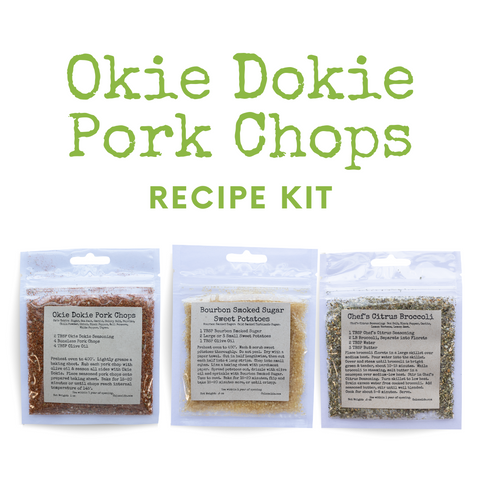 "Okie Dokie Pork Chops" Recipe Kit
