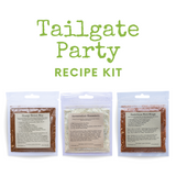 "Tailgate Party" Recipe Kit
