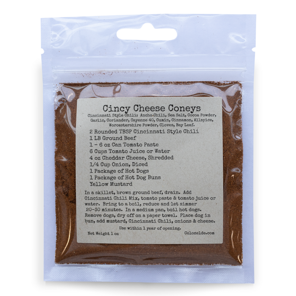 Cincinnati Recipe® Chili Mix, 2.25 oz - Harris Teeter Cincinnati Recipe® Chili Mix, 2.25 oz - Harris Teeter