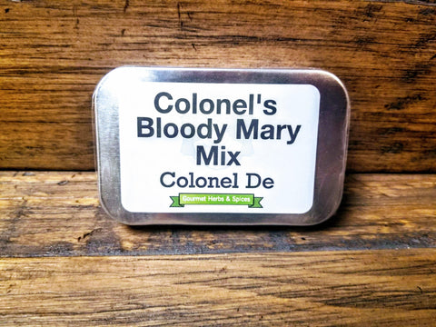 "Colonels Bloody Mary" Tin Set - Colonel De Gourmet Herbs & Spices